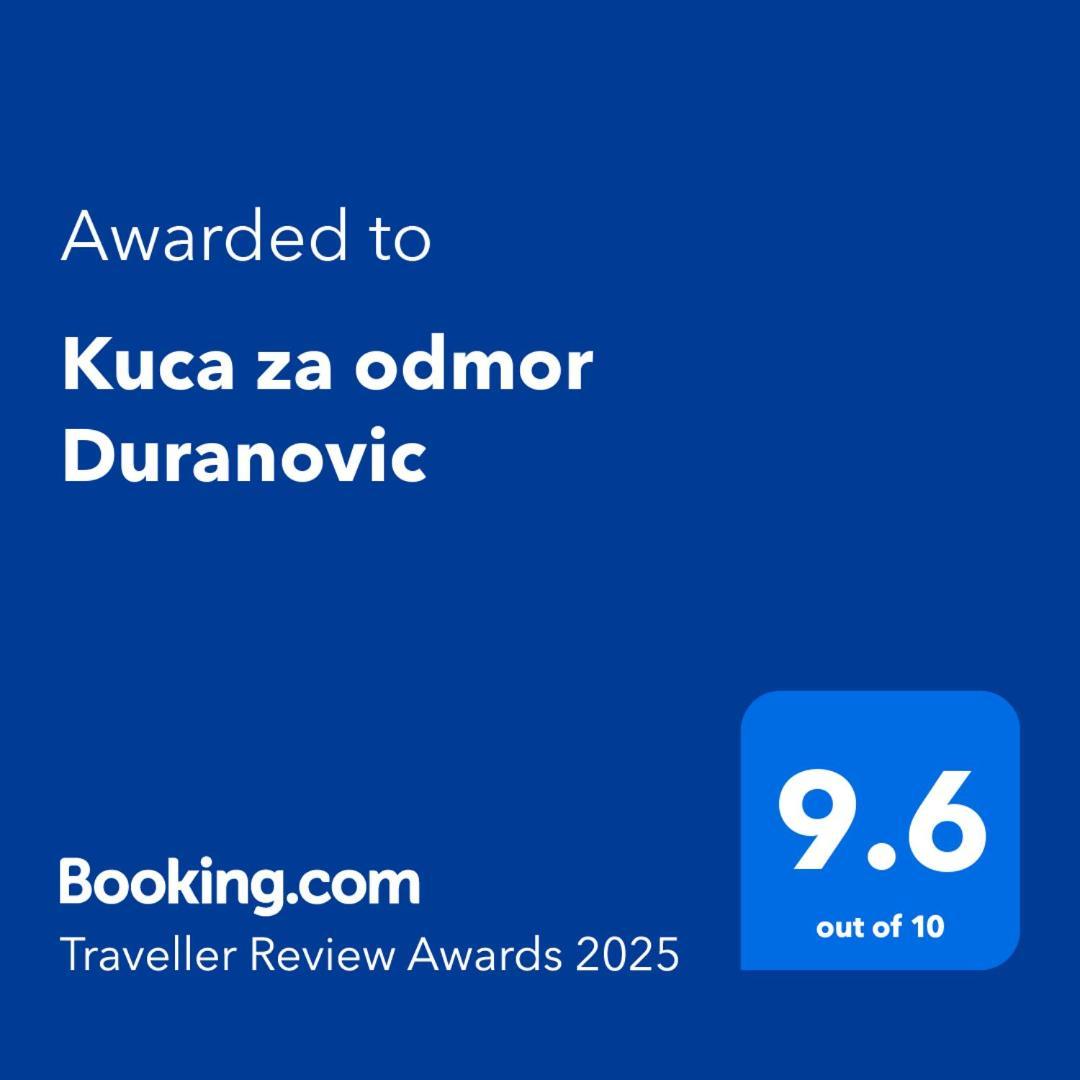 Апартаменты Kuca Za Odmor Duranovic Кладово Экстерьер фото